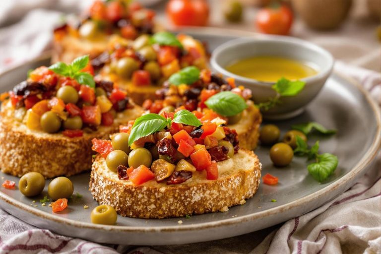 Bruschetta olives vertes & tomates confites : le snack irrésistible.jpg