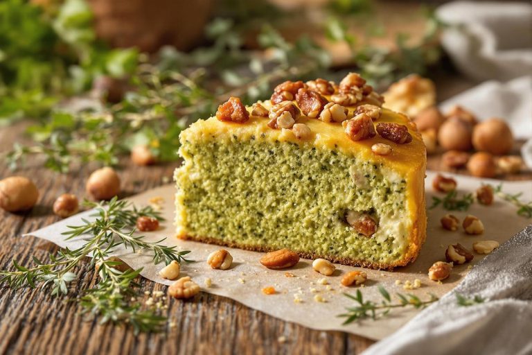 Ce cake au chèvre et aux herbes cache un ingrédient qui rend fou tous les invités.jpg