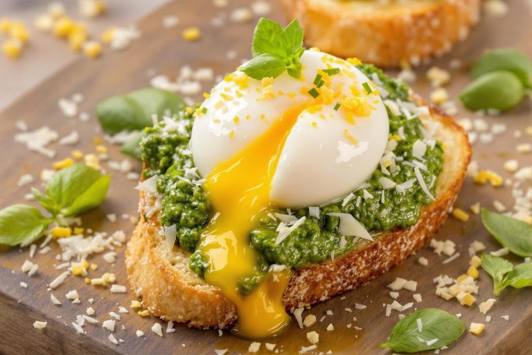 Ce crostini œuf mollet-pesto est si bon que même les Italiens en sont jaloux.jpg