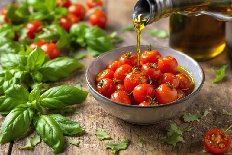 Emulsion de tomates cerises rôties & huile de basilic : un parfum envoûtant.jpg