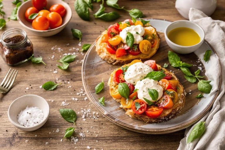 Ma recette de bruschetta aux tomates anciennes et burrata fait fondre tous mes invités.jpg