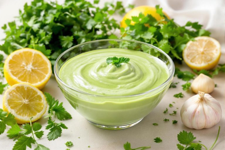 Sauce verte vivifiante (coriandre, menthe & yaourt) : donnez du pep’s à vos plats.jpg