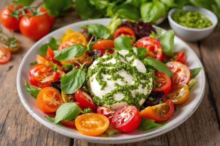 Tomates anciennes, burrata & pesto d’herbes : ma salade coup de cœur de l’été.jpg