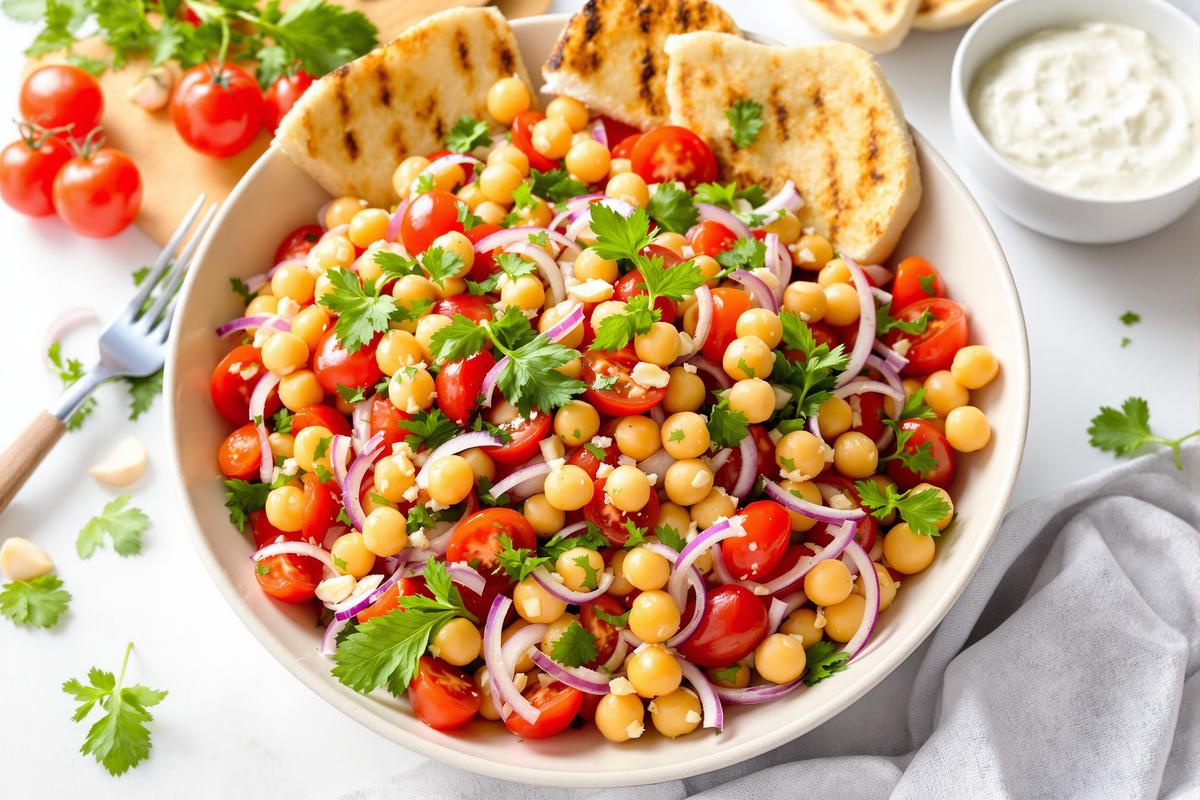 Comment je réussis ma salade de tomates aux pois chiches bien parfumée.jpg