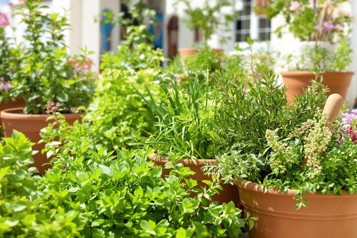 Les plantes et herbes que je cultive pour cuisiner grec toute l’année.jpg